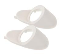 VALICLUD Plastique Support de Haut-Parleur de Voiture Blanc | Entretoise Compacte pour Tweeters ou Médiums, Installation Intérieure, Usage pour Amélioration Audio Automobile