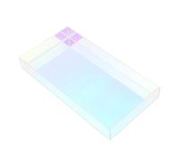 VALICLUD Plateau de Rangement Irisé pour Bijoux Accessoires Organiseur Élégant pour Coiffeuse Table de Chevet comme pour Femmes Adolescentes