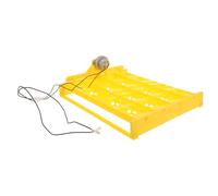 VALICLUD Plateau d'Incubateur Automatique à Œufs 16 Pièces Quatre Feuilles pour Couveuse Multifonction Dc12V Accessoires pour Élevage Poulets Cailles et Oiseaux Fourniture d'Incubateur