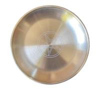 VALICLUD Plateau Pentacle Acier Inoxydable pour Rituel Décoratif et Solide Assiette Rituelle Dorée pour Cérémonies et Purification Spirituelle