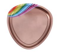 VALICLUD Plateau Triangle Acier Inoxydable Multi-usage Pour Outils De Manucure Et Bijoux Organisateur Pratique Et Résistant Pour Salon Et Maison