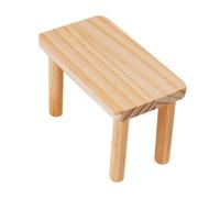 VALICLUD Plateforme pour Hamsters en Bois Naturel Taille Moyenne Accessoire Multifonction pour Cage Plateforme d'escalade Repos pour L'Aménagement de Cages Bien-Petits Rongeurs