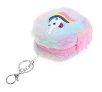VALICLUD Pochette à Peluche Licorne Mignonne avec Porte-clés à Monnaie Et Pratique pour Femmes pour Clés Et Petits Objets