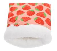 VALICLUD Pochette de Couchage Chaude pour Hamster, Cochon d'Inde et Hérisson, Lit en Coton Doux Taille L, Abri Confortable et Isolant pour Petits Animaux, Accessoire Essentiel pour Cages