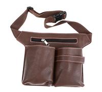 VALICLUD Pochette de Rangement pour Outils de Coiffure PU Sac à Ajustable pour Ciseaux de Coiffeur Étui Étanche et Aux pour Styliste Sac de Transport Pratique pour Salon et Voyage