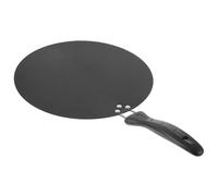 VALICLUD Poêle Plate Antiadhésive 30 Cm En Fonte Avec Poignée Ergonomique, Cuisson Uniforme Multifonction Pour Crêpes, Tortillas Et Œufs, La Cuisine Maison Et Professionnelle