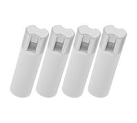 VALICLUD Poids Cordon Rideau Blanc Anti-Vent 4 Pièces Poignée Mate pour Stores Enrouleurs, Accessoires pour Réparation de Stores Enrouleurs à Fenêtre