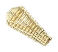 VALICLUD Poignée à Ressort en Acier Inoxydable 1 Pièce pour Cheminée et Barbecue Poignée de Rechange pour Poêle à Granulés Couvercle et Chaudière Usage Extérieur et Professionnel