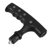 VALICLUD Poignée de Canne de Randonnée en T Ajustable pour Bâtons 19 MM Grip Ergonomique Confortable en Matériau Haute Résistance Accessoire de Remplacement Léger pour Trekking et Marche