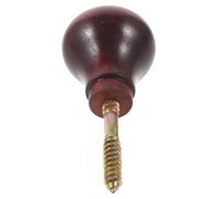 VALICLUD Poignée De Canne En Ergonomique Pommeau En Palissandre Accessoire De Remplacement Compatible Diverses Cannes Facile à Installer Soutien Pour Personnes Âgées Rééducation