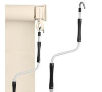 VALICLUD Poignée de Commande pour Store Banne Manuel 0,5 M en Caoutchouc et Métal, Accessoire de Bras Rétractable pour Auvent Extérieur, Manivelle pour Abri Anti-pluie Compatible Stores