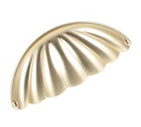 VALICLUD Poignée de Tiroir Dorée Cuisine et Salle de Bain, Bouton de Meuble en Métal, Remplacement pour Commode et Armoire Rustique