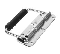 VALICLUD Poignée Pliable en Acier Inoxydable 304, Ressort Intégré, Longueur 140 Mm, Poignée Métallique Robuste pour Boîte à Outils, Valise et Coffre, Usage Industriel et Bricolage