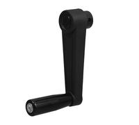 VALICLUD Poignée Pliante en Nylon 12X100 MM Trou Rond Manivelle Rotative Ergonomique pour Machine-Outil Volant Pliable Multifonction Manivelle de Moulinet Industrielle Usage Industriel