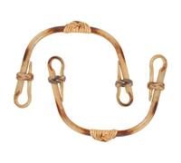 VALICLUD Poignées de Théière en Rotin Naturel Forme de U 2 Pcs Petites Amovibles et Antidérapantes Accessoires de Rechange pour Théière en Céramique Bouilloire Décoration