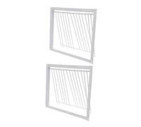 VALICLUD Porte à Pigeons en Fer 33X26 CM Lot de 2 Porte d'Entrée Renforcée pour Cage à Oiseaux Accessoires pour Cages à Pigeons pour Concours et Sauts