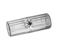 VALICLUD Porte-Brosse à Dents De Voyage Transparent avec Rangement pour Dentifrice Étui Durable Et pour Camping École Et Voyages Affaires Garde Vos Accessoires Et Organisés