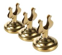 VALICLUD Porte-Cartes de Table Présentoir de Table 3 Pcs Mini 4cm Métal Or Porte-Photo et Clip Menu pour Mariages et Décoratifs