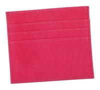 VALICLUD Porte-Cartes Homme et Femme Moule de Bienvenue Portefeuille de Cartes Card Holder portecarte Wallet Porte Feuille de Cartes d'identité Portefeuille Porte-Cartes Faux Cuir Rose
