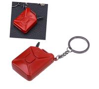 VALICLUD Porte-clés Métal Réservoir Huile Rouge Design Original pour Clés Voiture Présent Paquet Utilisation Prolongée Jeu