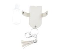 VALICLUD Porte-clés Porte-bouteille En Cuir Housse, 30 Ml, Étanche, Portable Et Rechargeable, Voyage, Utilisation Extérieure