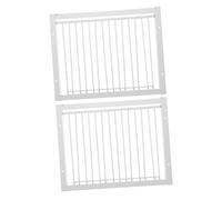 VALICLUD Porte en Fer pour Cage à Pigeons 2 Pcs 33X26 CM Porte en Grillage T Renforcée pour Pigeonnier Fournitures pour Concours et Sauts de Pigeons Sécurisée