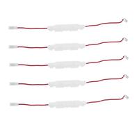 VALICLUD Porte-Fusible Haute Tension 5Kv 085A pour Four à Micro-Ondes Lot de 5 Pièces Accessoires de Remplacement Solide en Alliage D’Aluminium et ABS Kit de Réparation pour