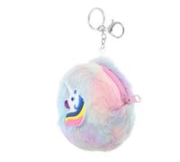 VALICLUD Porte-Monnaie Licorne Pochette Zippée pour Porte-clés Design Cartoon Sac à Main Compact pour Femme