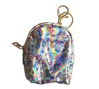 VALICLUD Porte-Monnaie Mini Licorne Paillettes Irisées avec Fermeture Éclair De Rangement Pratique pour Femme pour École Et Shopping