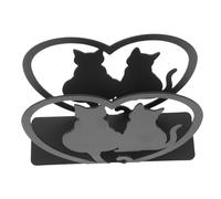 VALICLUD Porte Serviettes Créatif Forme de Chat pour Cuisine et Table à Manger Support Décoratif pour Serviettes Papier pour Mariage et Restaurant
