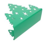 VALICLUD Porte-Serviettes en Acier Inoxydable sur Pied de Sapin de Noël Distributeur de Serviettes pour Table Cuisine et Salle à Manger Décoration de Table Festive Verte Accessoire