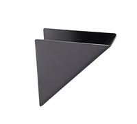 VALICLUD Porte Serviettes Papier Acier Inoxydable Triangulaire Noir Support Vertical Moderne pour Serviettes de Table pour Restaurants et Cafés Ajoutant une Touche à Votre Décoration
