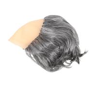 VALICLUD Postiche Chauve Homme, Postiche Cheveux Court, Design Réaliste, Fibre Haute Température, Coiffure Facile à Coiffer Entretenir, Cosplay Scientifique, Théâtre