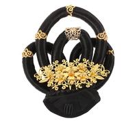 VALICLUD Postiche Chignon Chinois Accessoires Cheveux Cosplay Nœuds Pour Cheveux Femmes Perruques Vintage Chinoises Barrettes Chignon Femme Mariages Représentations Scène