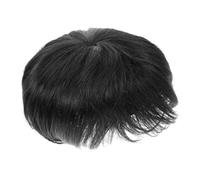 VALICLUD Postiche Pour Hommes Courte Légère Aspect Naturel Taille Moyenne Cheveux Chauves Usage Quotidien Postiche Remplaçant Vrai Cheveux