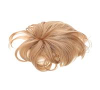 VALICLUD Postiche Toppers de Volume Respirants Postiches Courts Dissimulent Cheveux Clairsemés Accessoires de Coiffure Matériau Naturel 1 Pièce