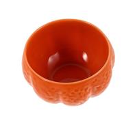VALICLUD Pot Céramique Citrouille pour Bougie Parfumée Vide Support Bougie Décor Automne Bol Citrouille Élégant pour Cadeau et Fête