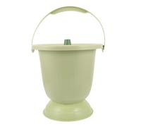 VALICLUD Pot de Chambre Portable avec Couvercle Anti-Odeurs, Seau à Pipi Léger pour Adultes, Femmes Enceintes et Personnes Âgées, Toilette de Chevet Hygiénique et Discrète, Usage Intérieur