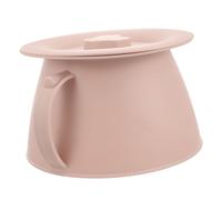VALICLUD Pot de Chambre Portable avec Couvercle Bassin Urinoir Plastique Épais Pot de Nuit Stable et Antidérapant pour Garçon Fille et Adultes Urinoir Unisexe Pratique pour Maison et