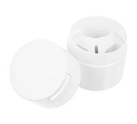 VALICLUD Pot de Colle à Presser pour Extensions de Cils, Réservoir Blanc, Compact et Étanche, Usage Professionnel et Domicile, Outil de Maquillage Pratique et Solide