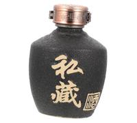 VALICLUD Pot de Conservation Terre Cuite pour Récipient Vide Hermétique Jarre Scellée pour Stockage de Liqueur Conteneur et Étanche pour Usage Domestique
