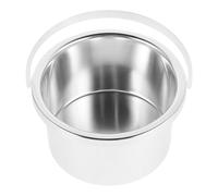VALICLUD Pot de Fusion de Cire en Aluminium 105Mm Récipient pour Chauffe-Cire d'Épilation Bol à Cire Utilisation Professionnelle Domestique Dispositifs de Protection