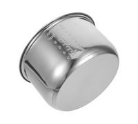 VALICLUD Pot IntéRieur en Acier Inoxydable pour Cuiseur De Riz Accessoire Universel De Remplacement Cuve AdaptéE pour Cuisine Vapeur RagoûT Et Porridge 9.25 Pouces Conduction Thermique Homogè