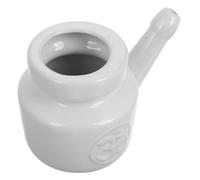 VALICLUD Pot Irrigation Nasale Céramique Nettoyeur De Sinus Pour Adultes Pot De Nettoyage Nasal Complet