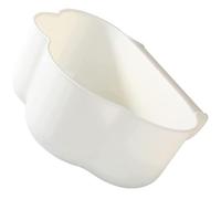 VALICLUD Poubelle Cuisine Suspendue en Plastique Blanc de Nuage, Bac à Compost Cuisine à Fixer sur Porte D’armoire, Grand Conteneur à Déchets Essentiels pour Organisation et Tri Ménager