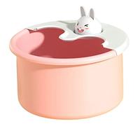 VALICLUD Pour Garçon Fille Bassin De Bain De Seau De Bain Portable Avec Couvercle