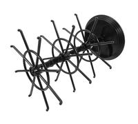 VALICLUD Présentoir Bijoux Rotatif Niveaux Noir Compact pour Porte Clés Colliers Bracelets Boucles Doreilles Support de Rangement Polyvalent avec Rotation Facile à Nettoyer