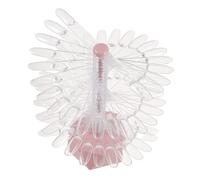 VALICLUD Présentoir Spirale Pour Faux Ongles Nuancier Couleurs Avec Base Pour Pratique Du Nail Art Présentation