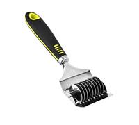 VALICLUD Presse à Nouilles Manuelle en Acier Inoxydable Rouleau Coupe-Pâte Outil Cuisine Polyvalent pour Découper Pâtes Fraîches Herbes Aromatiques Ail - Machine à Nouilles Maison