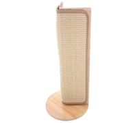 VALICLUD Protège-Chalet en Sisal Naturel pour Chat, Griffoir d'angle Mural Résistant à l'usure, Protège Meubles et Murs, Décor Minimaliste Maison